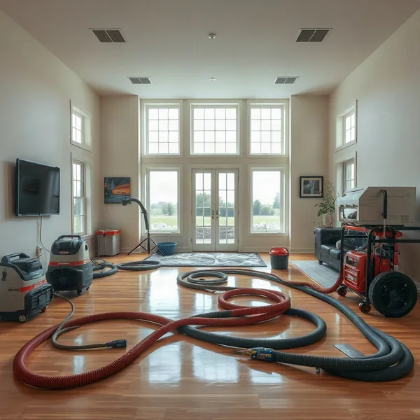 Professional Emergency Water Extraction in West Palm Beach carried out by a licensed technician