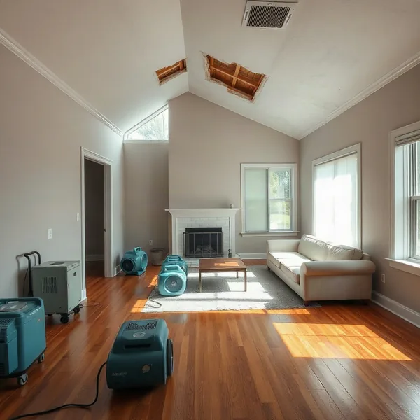Professional Storm Damage Restoration in West Palm Beach carried out by a licensed technician